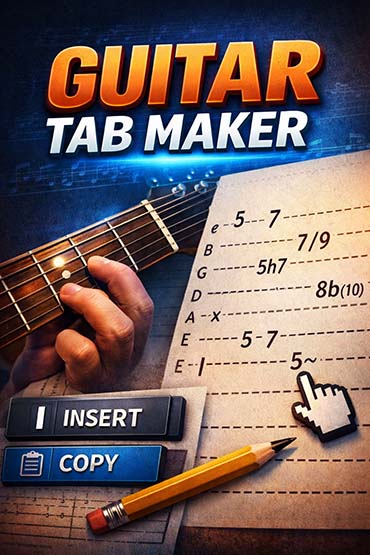 Guitar Tabs Maker