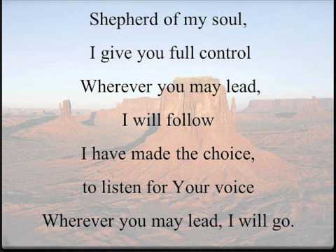 Shepherd of my soul